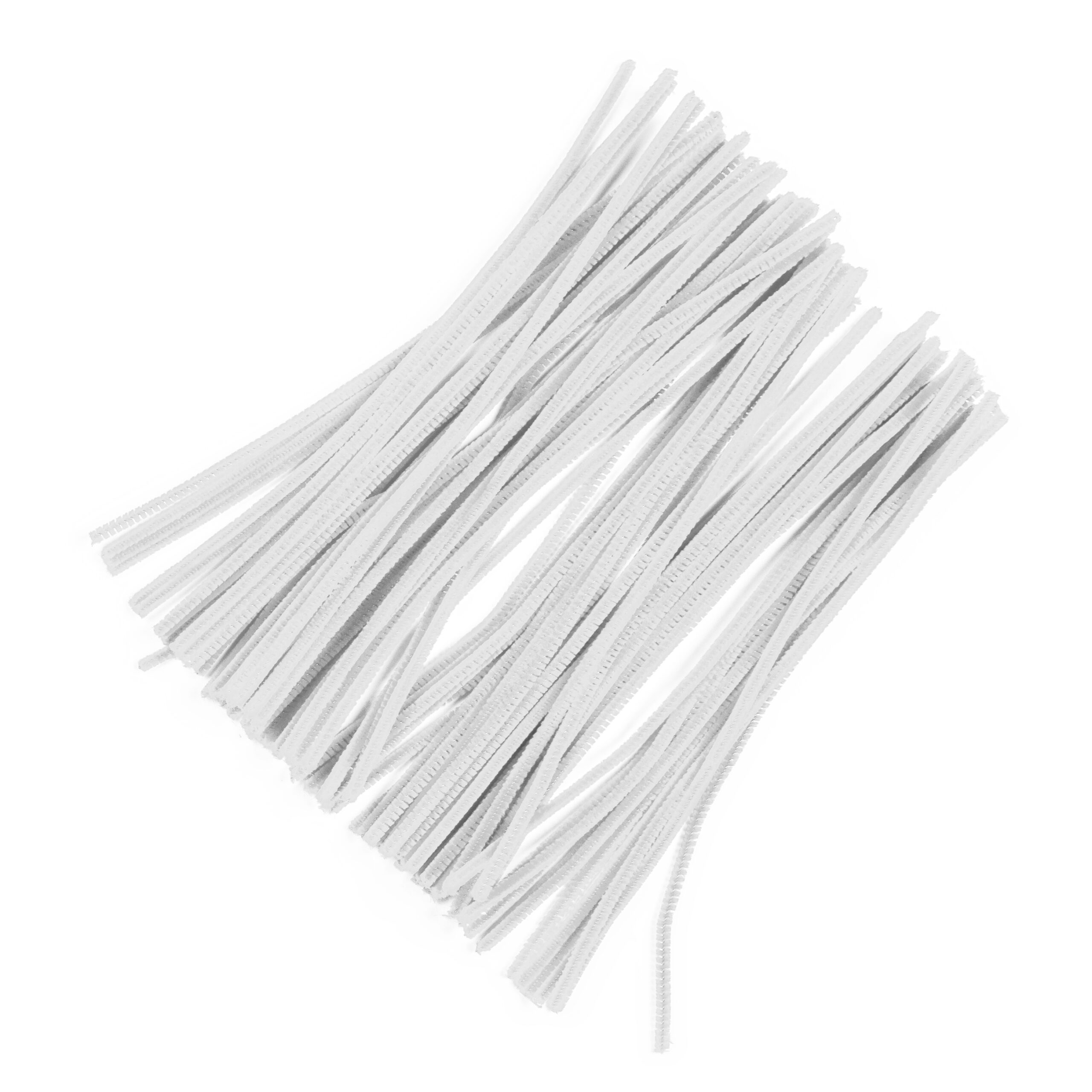 Red,Chenille,Wire,On,A,Light,Background.,A,Lot,Of