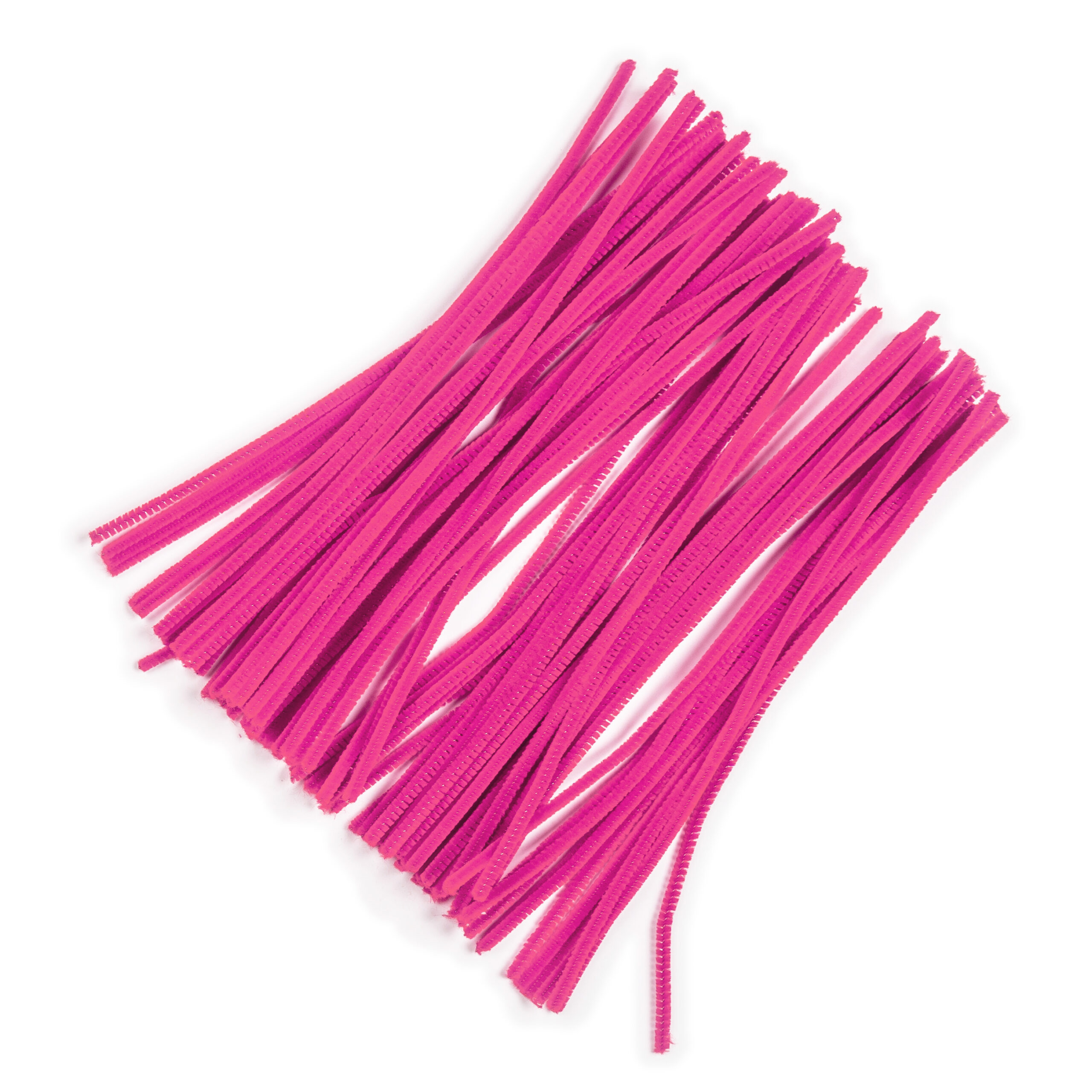 Red,Chenille,Wire,On,A,Light,Background.,A,Lot,Of